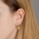 Basic light siam earrings in silver cover