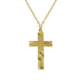 Arlene cross necklace in gold plating image