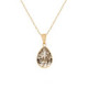 Essential light silk necklace in gold plating image