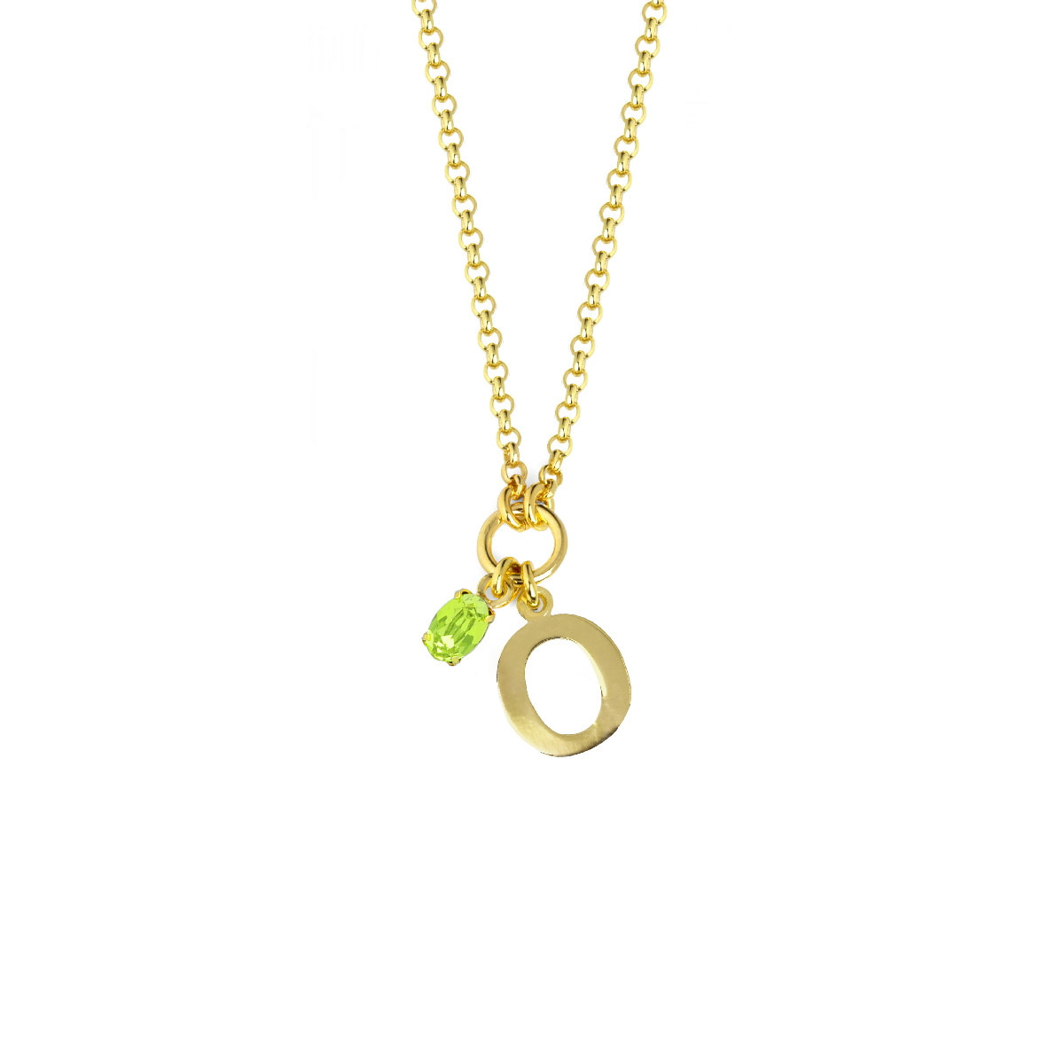 Diamond 1/20 Ct.Tw. Letter O Pendant in 10K Rose Gold – Larson Jewelers