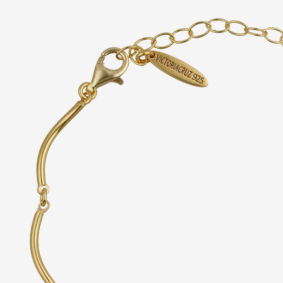 Sterling silver and gold plated bracelets | VICTORIA CRUZ