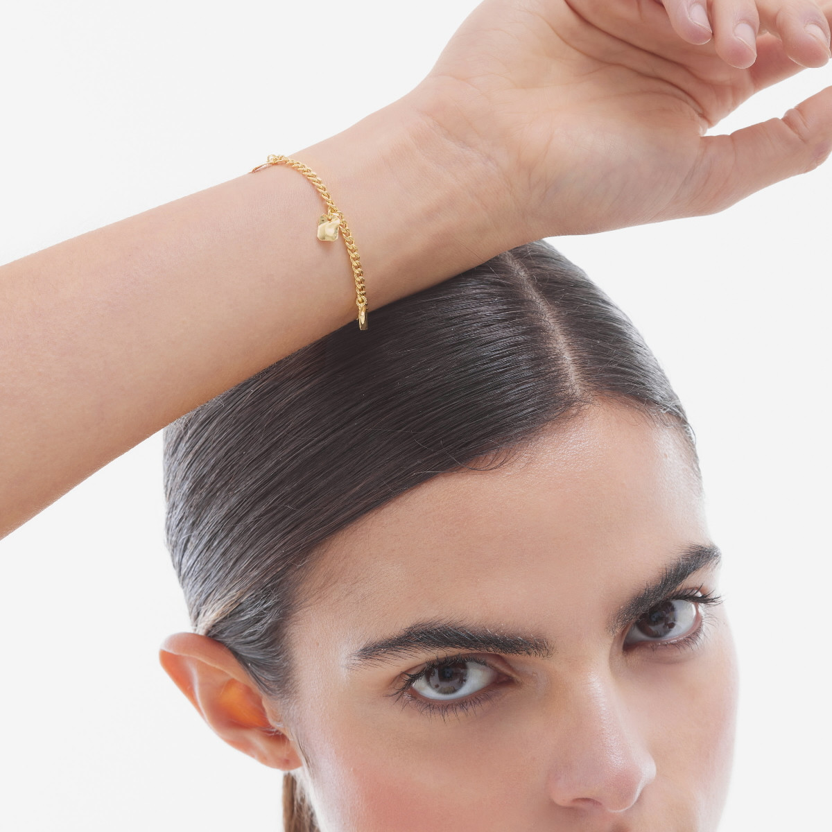 Sterling silver and gold plated bracelets | VICTORIA CRUZ