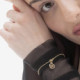 Astra gold-plated Virgo bracelet cover