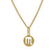 Astra gold-plated Scorpio necklace image