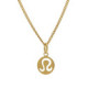 Astra gold-plated Leo necklace image