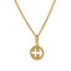 Astra gold-plated Sagittarius necklace image