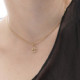 Astra gold-plated Sagittarius necklace cover