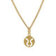 Astra gold-plated Taurus necklace image