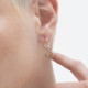 Astra gold-plated Virgo earrings cover