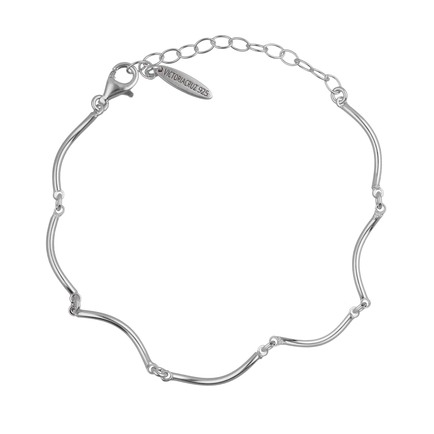 Pulsera en Plata de Milan