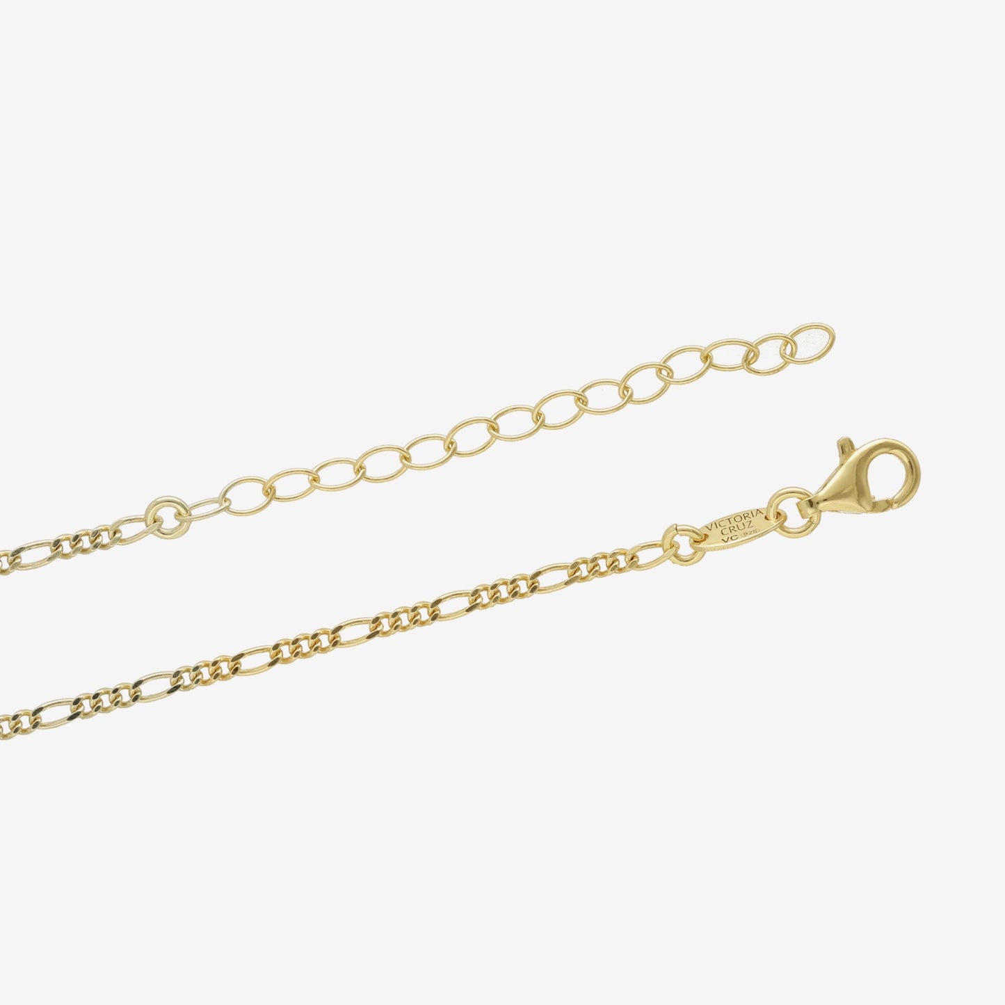 Gold plated Sterling Silver Figaro Chain