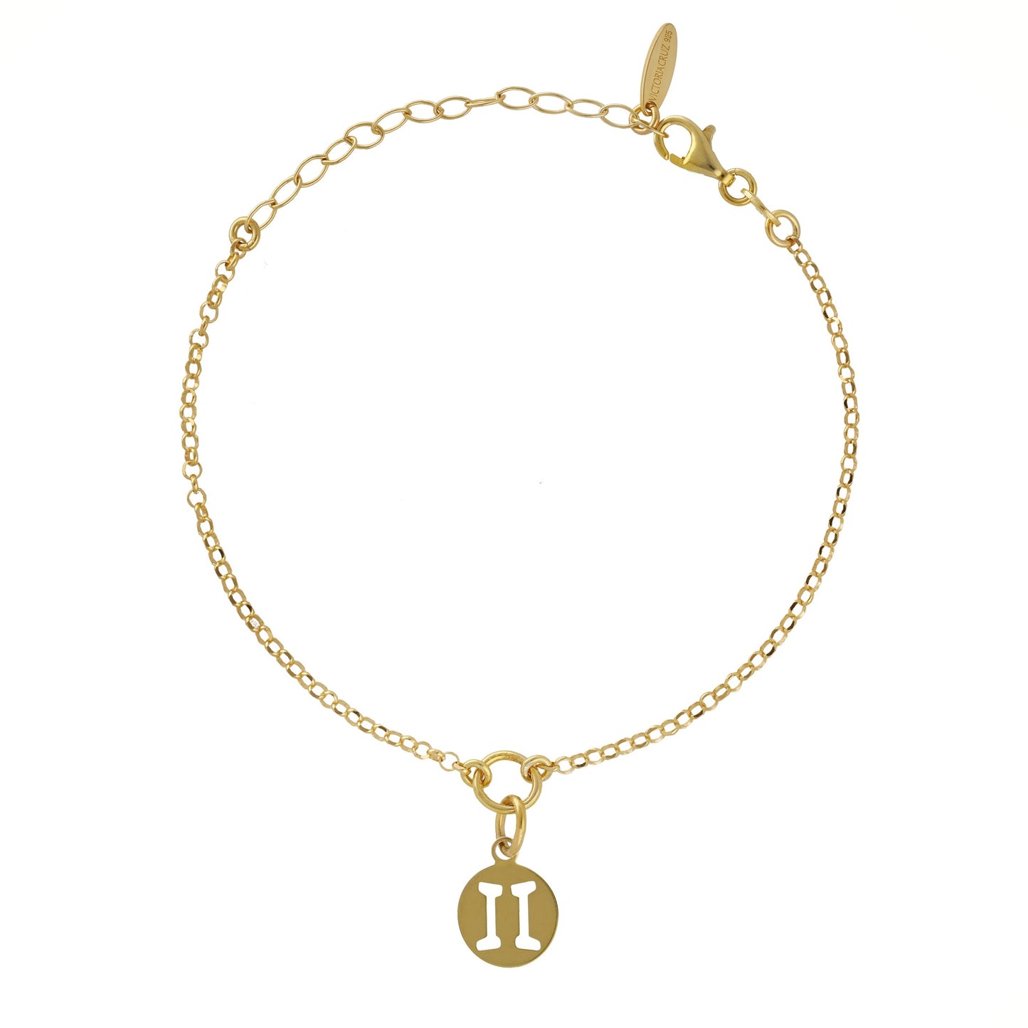 Gold plated Sterling Silver Bracelet horoscope from Astra