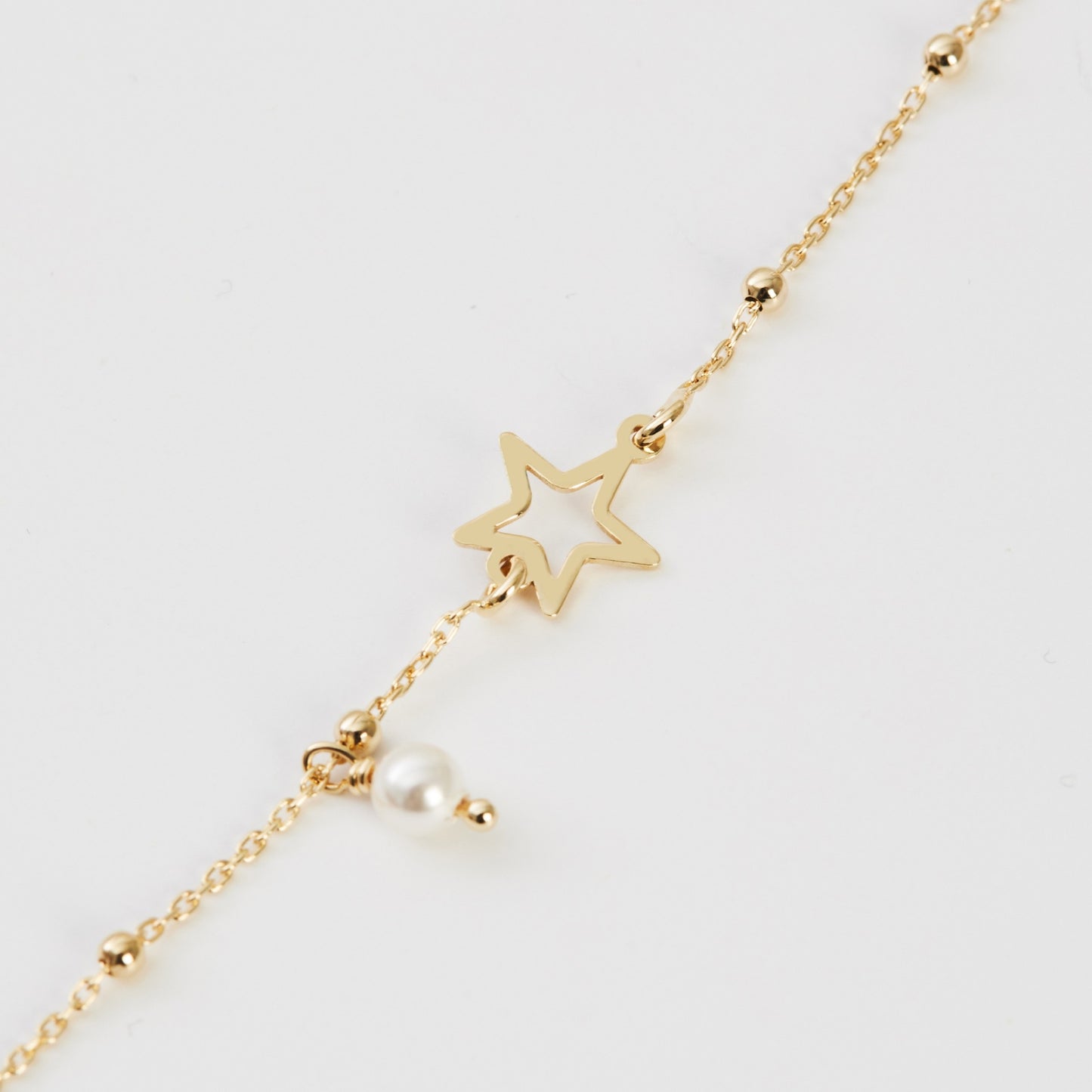 Sterling Silver Bracelet star crystal from Soulmate