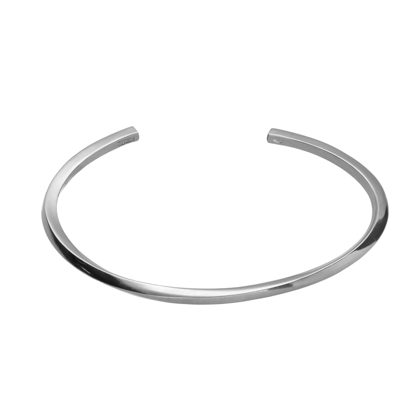 Rhodium Plated Sterling Silver Bracelet from Ares