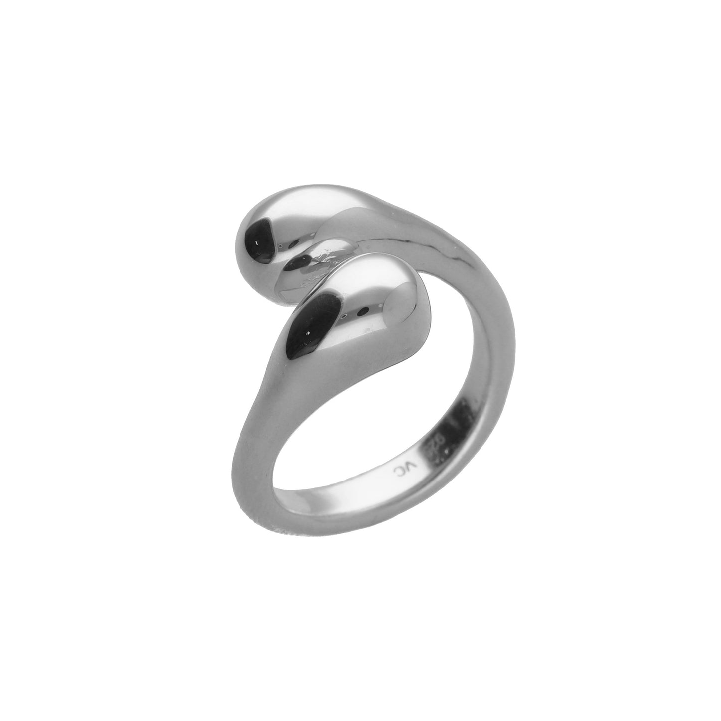 Sterling Silver Ring drop from Eterna