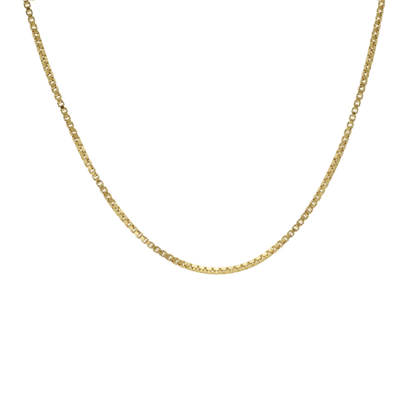 Gold plated Sterling Silve Venice Chain