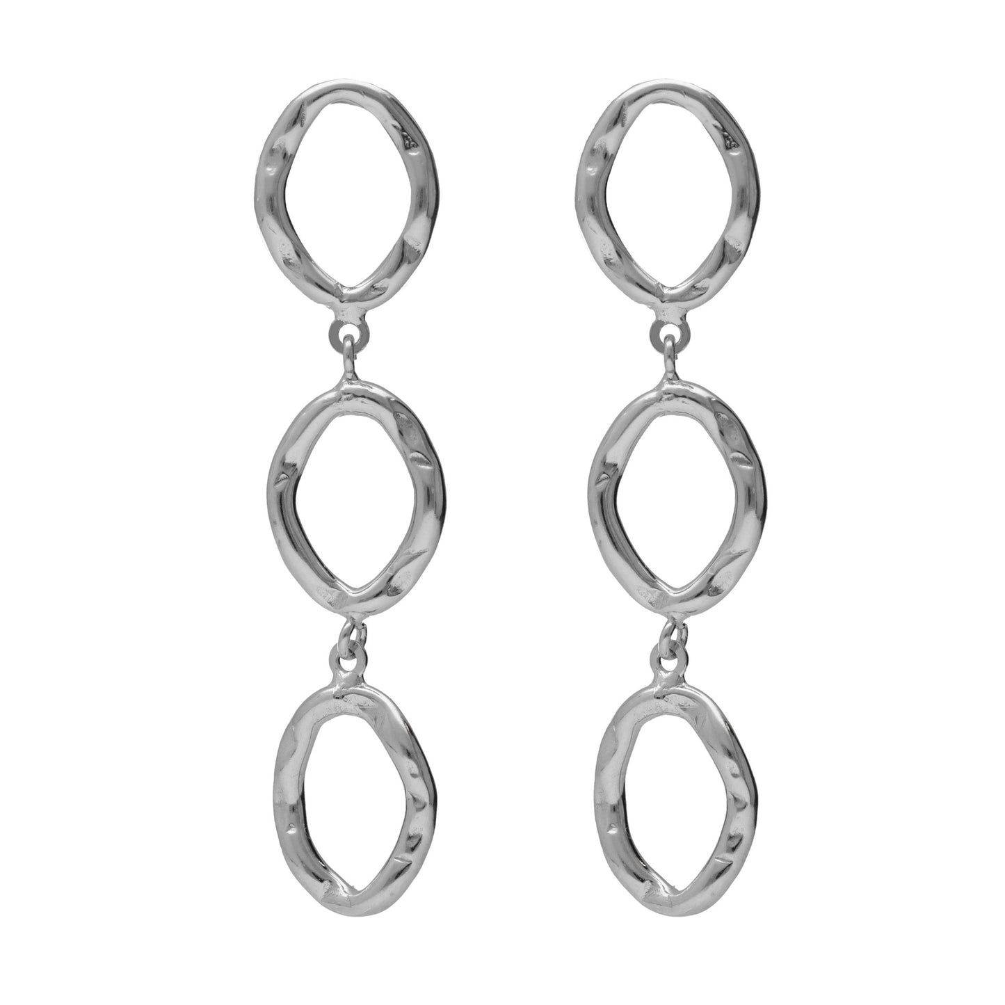 Sterling Silver Long earrings from Radiance