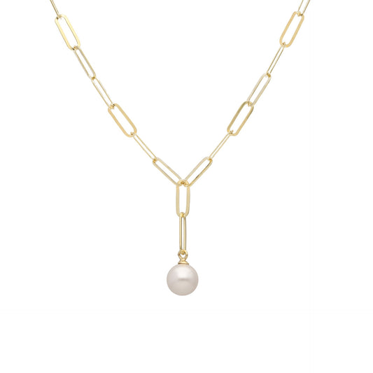 Sterling Silver Short necklace pearl from Paulette