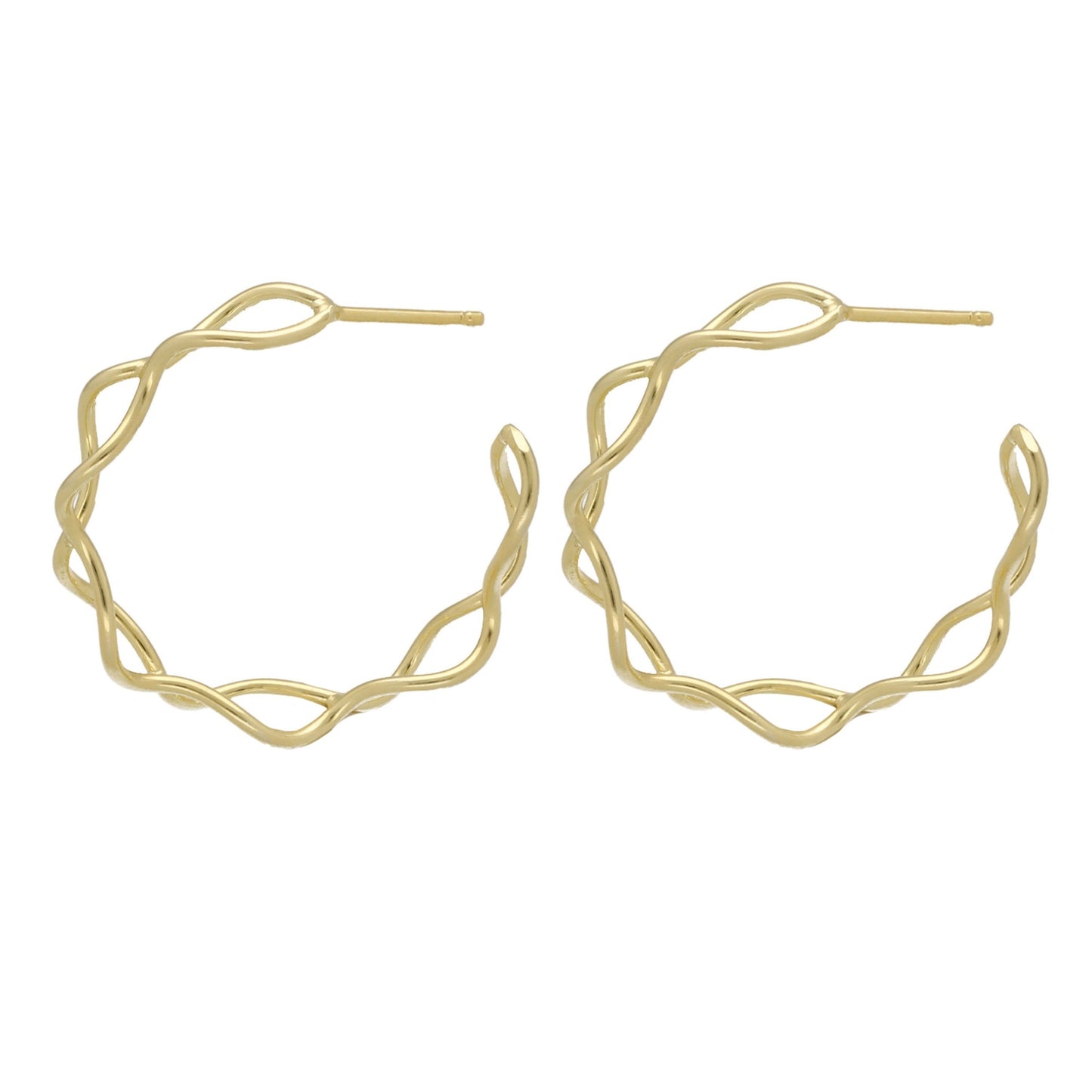 Sterling Silver Hoop earrings from Viena