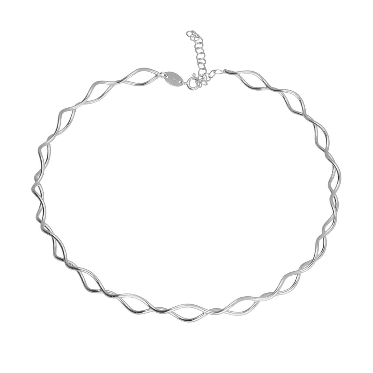 Choker en Plata de Viena