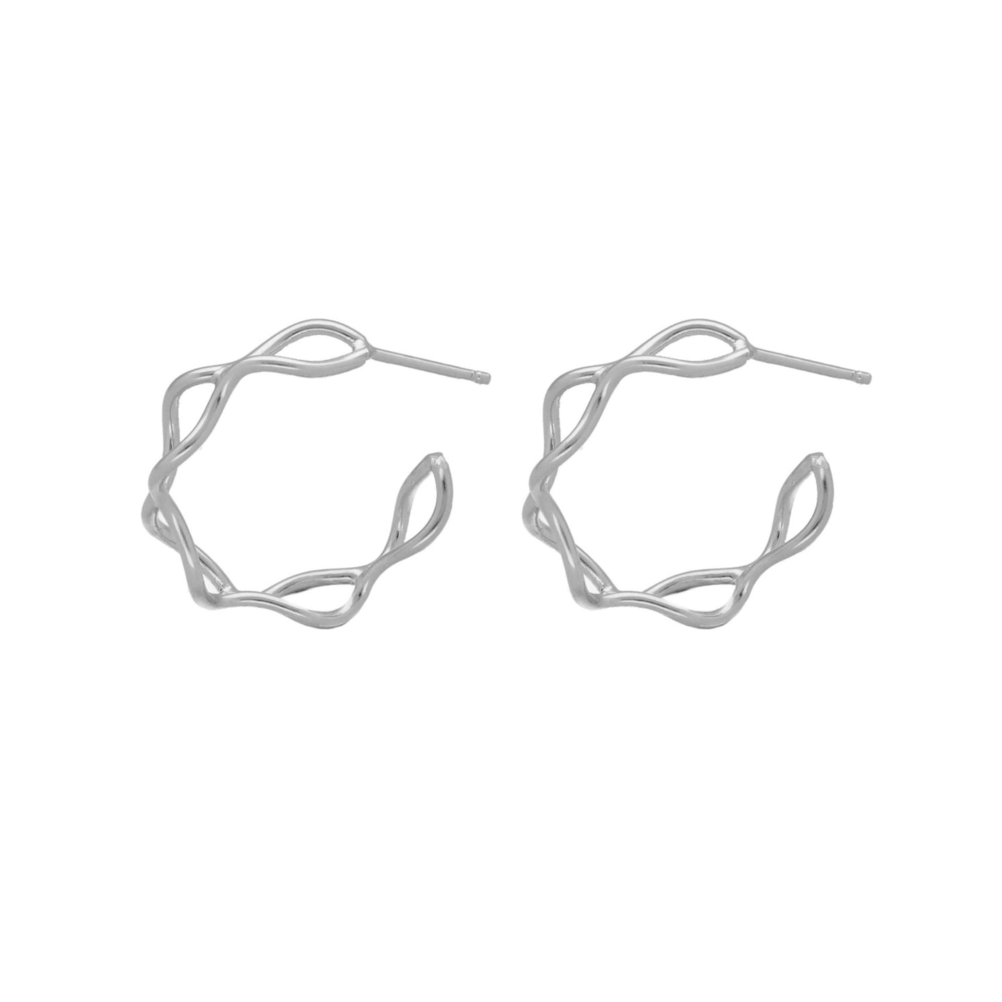 Sterling Silver Hoop earrings from Viena