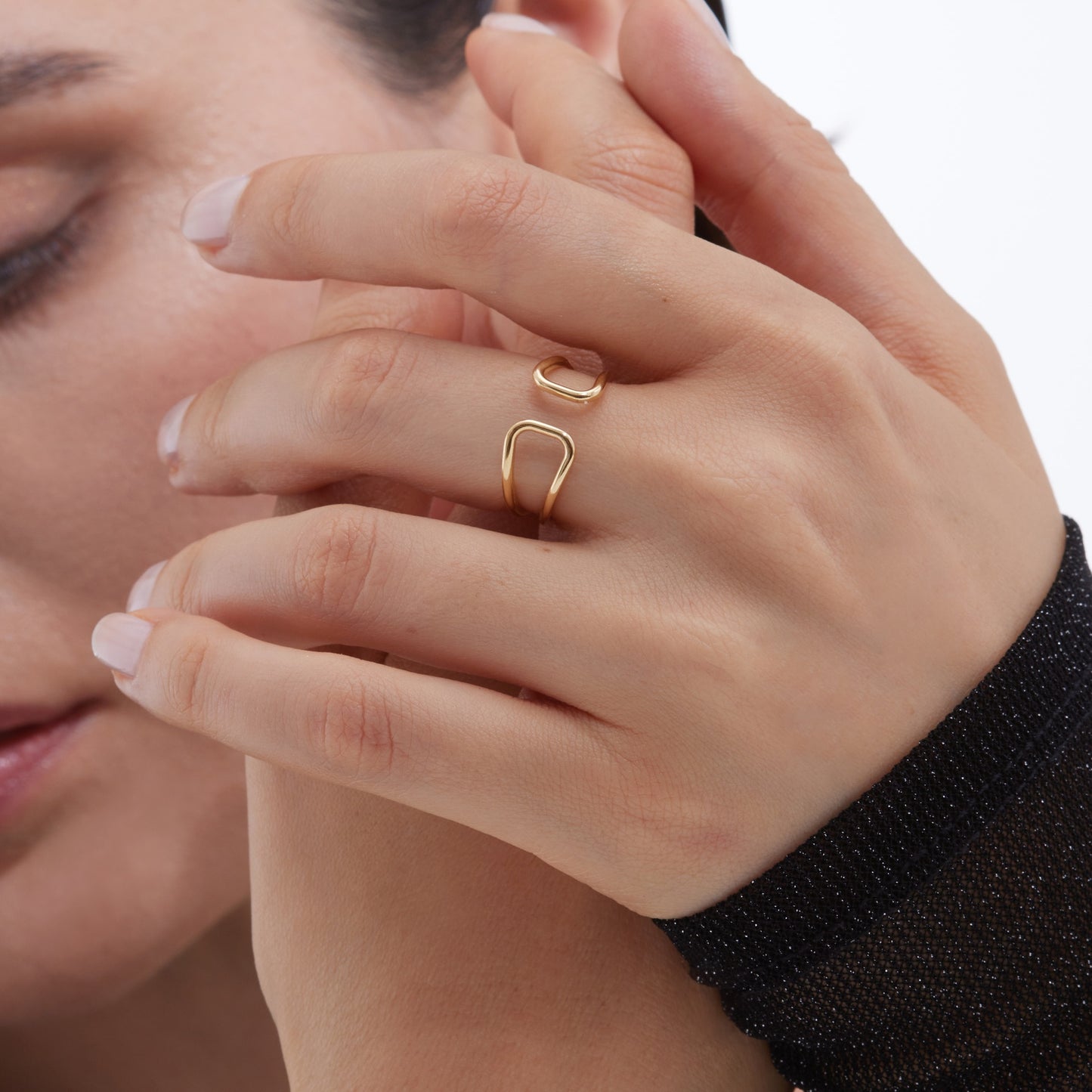 Sterling Silver Adjustable ring from Frame