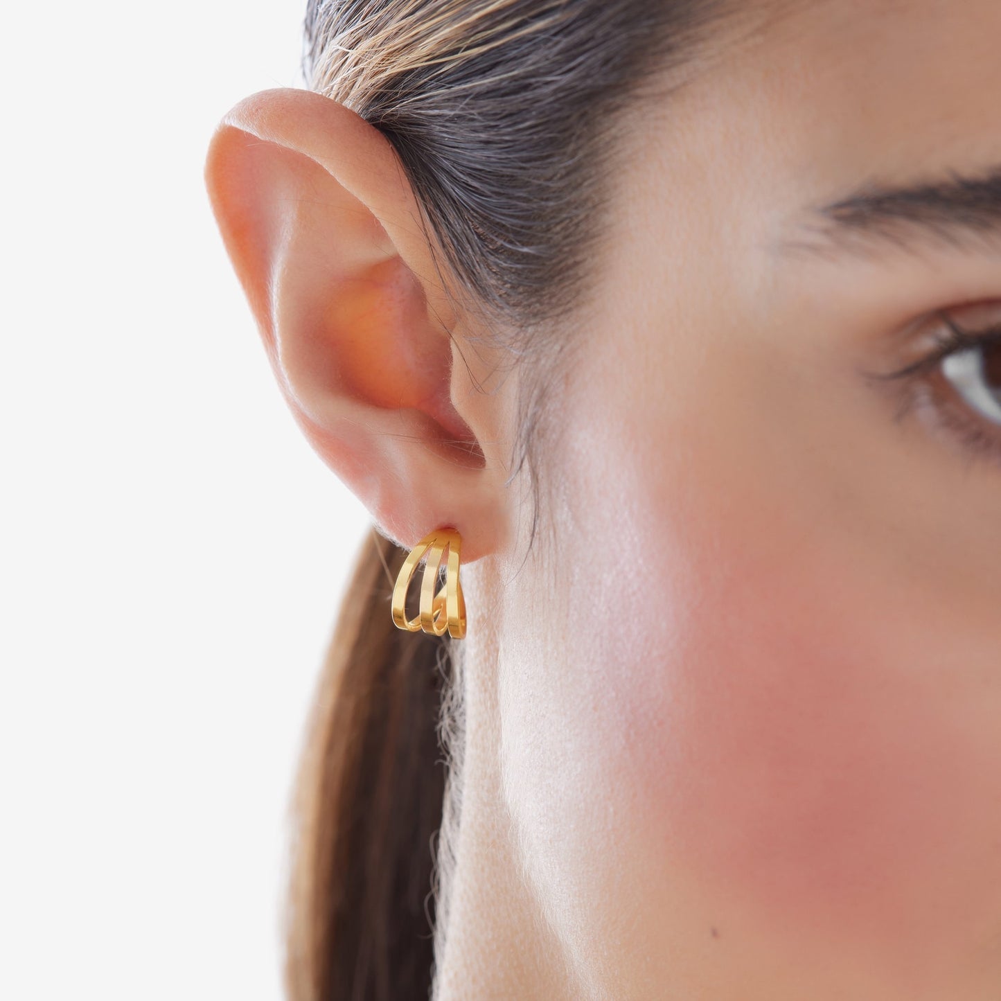 Sterling Silver Hoop earrings from Milan