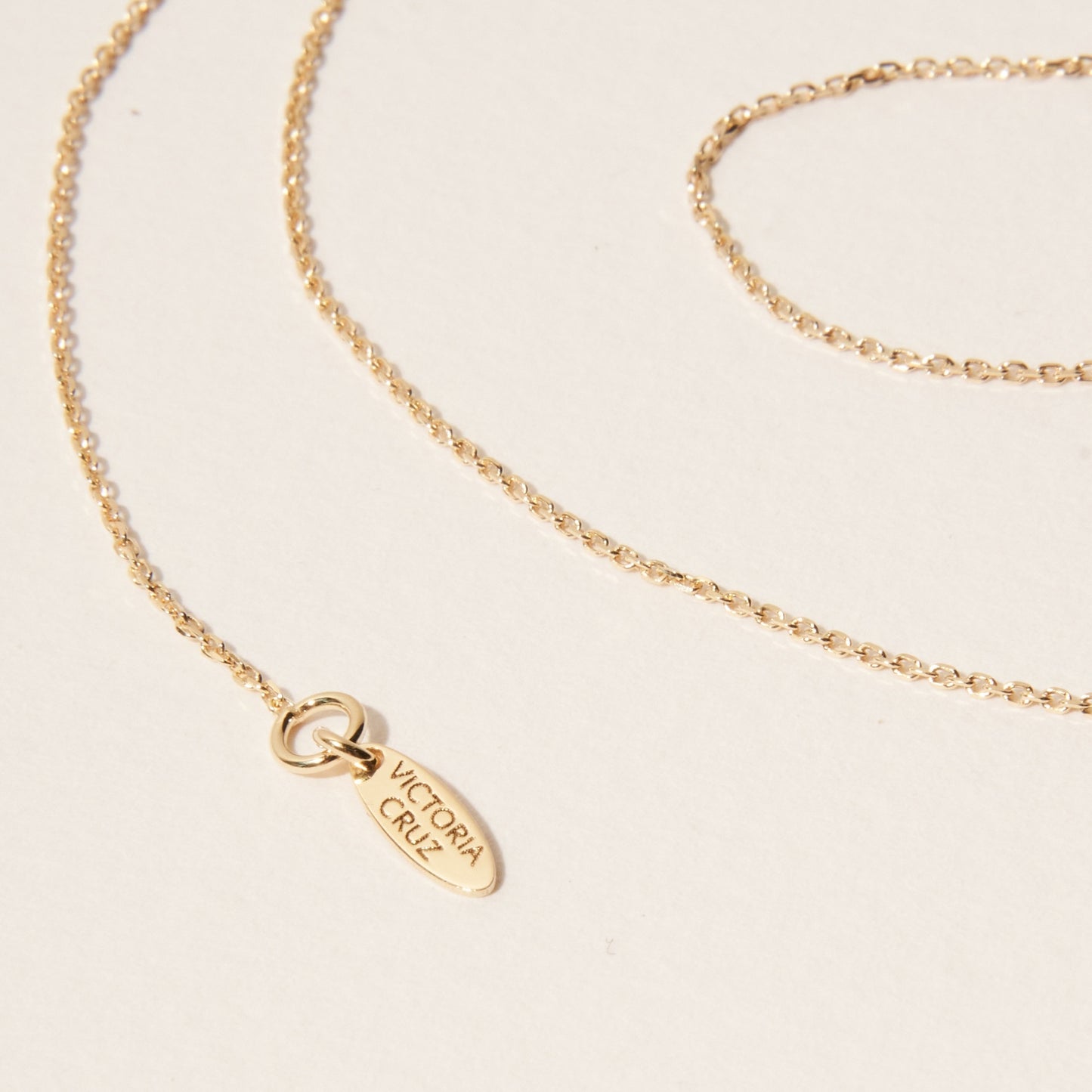 Gold plated Sterling Silver Diamond Chain