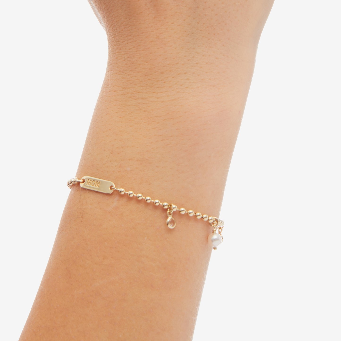 Pulsera cristal en Plata de Mother