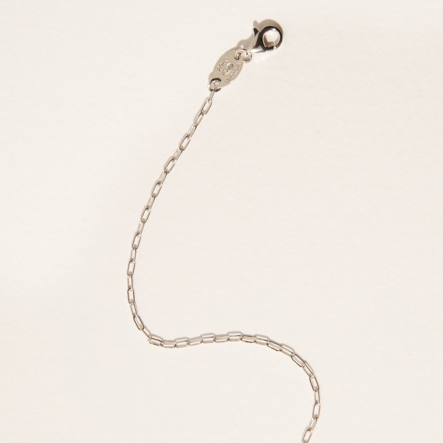 Rhodium Plated Sterling Silver Chain