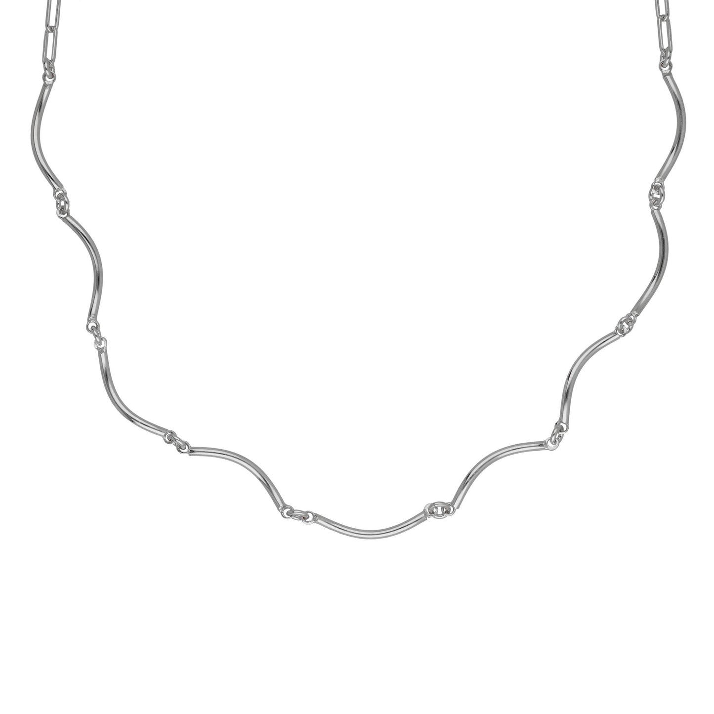 Sterling Silver Short necklace from Milan