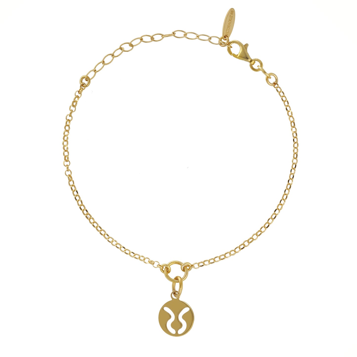 Gold plated Sterling Silver Bracelet horoscope from Astra