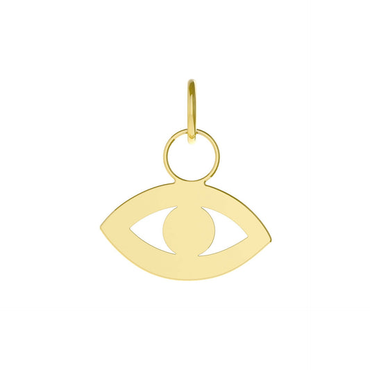 Sterling Silver Charm for Collar eye