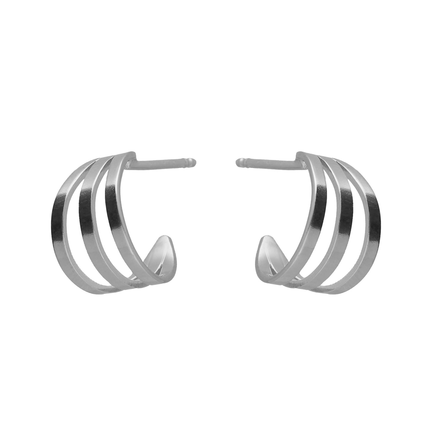 Sterling Silver Hoop earrings from Milan