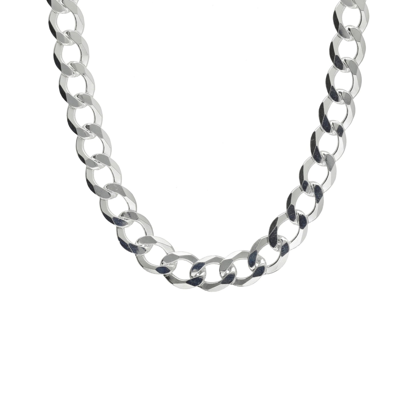 Rhodium Plated Sterling Silver Chain from Etno