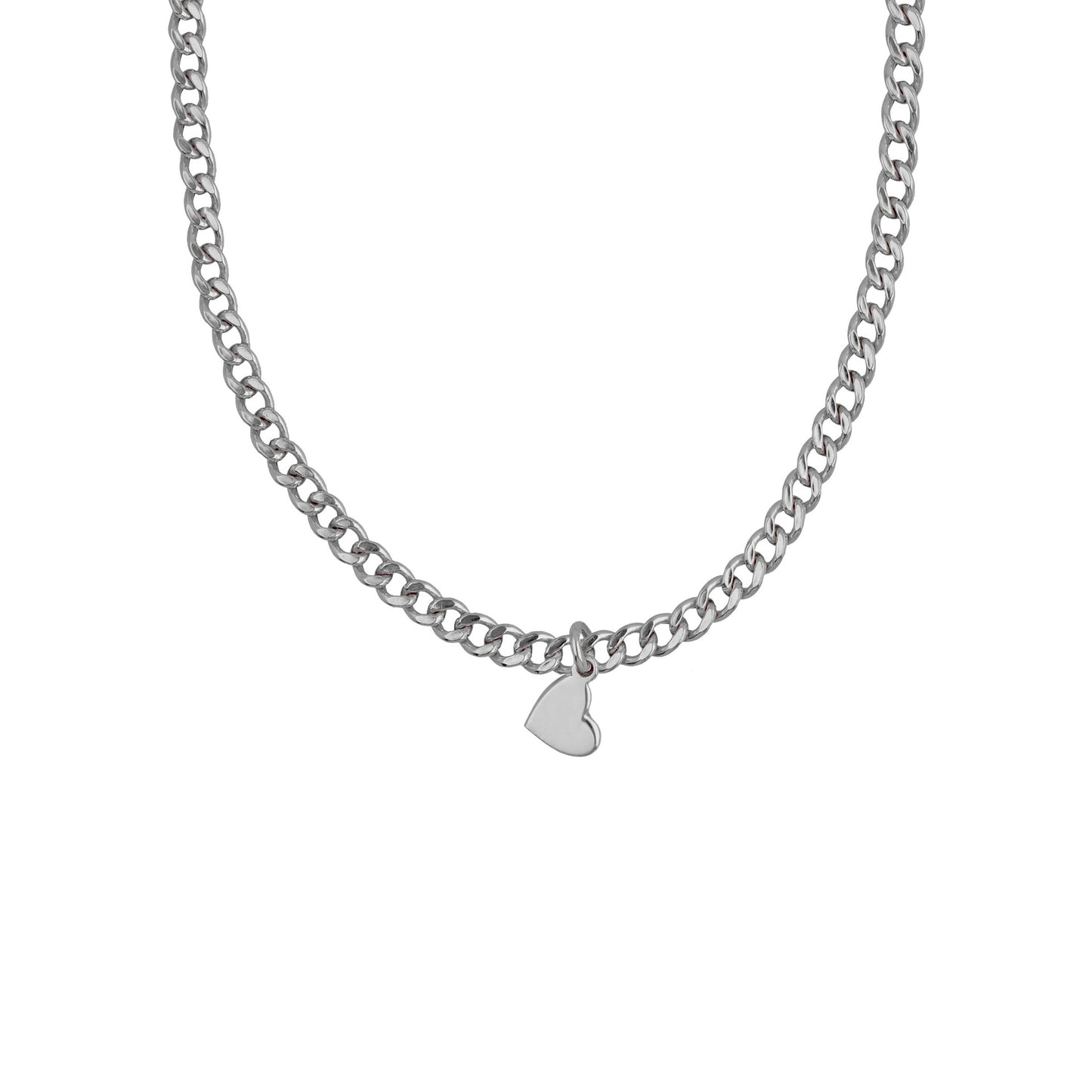 Collar corto en Plata de Sincerely