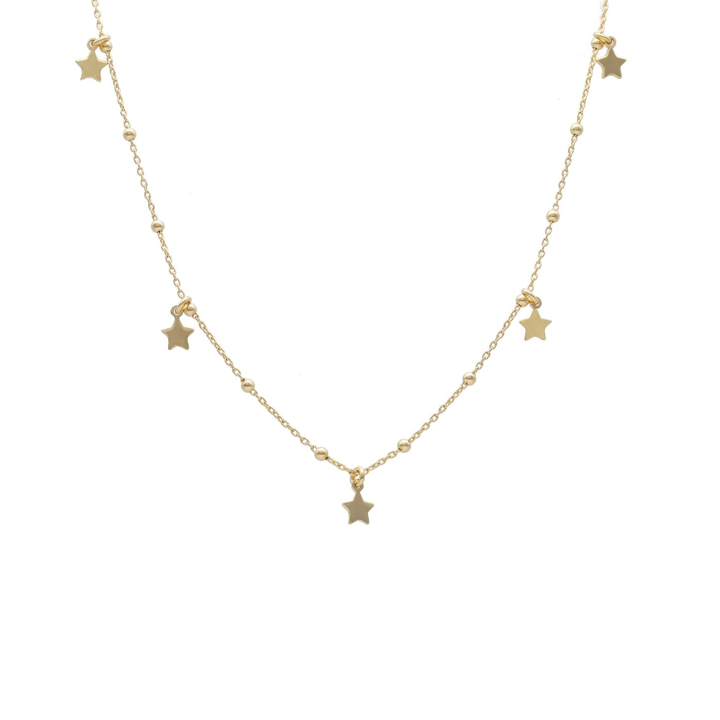 Sterling Silver Short necklace star from Vera