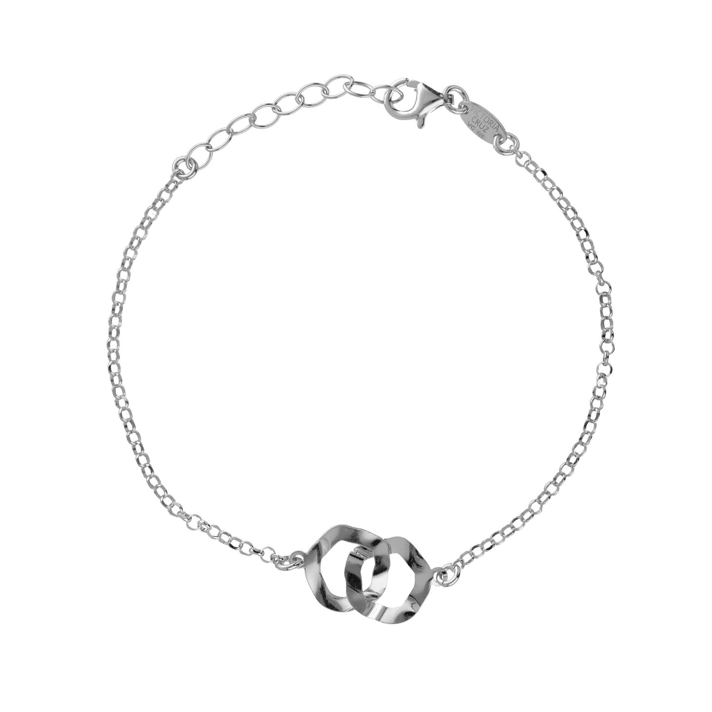 Pulsera círculo en Plata de Essence