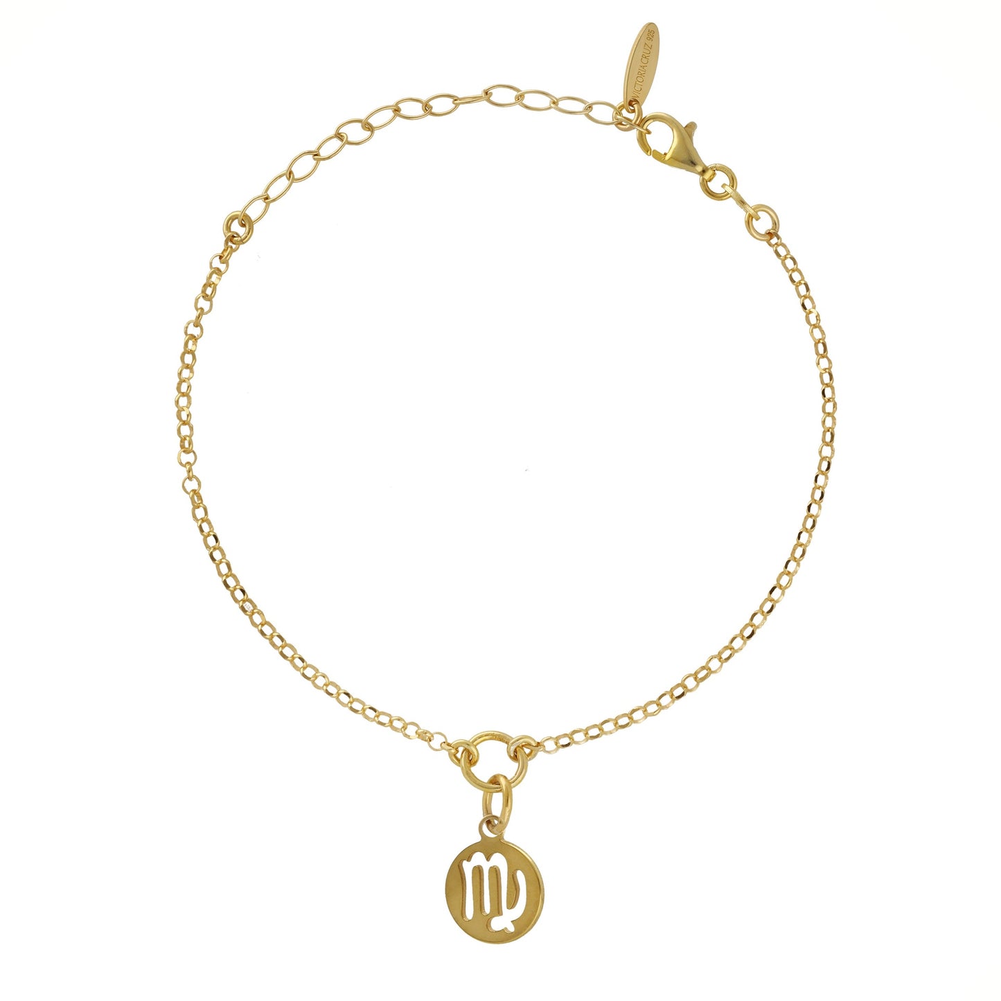 Gold plated Sterling Silver Bracelet horoscope from Astra