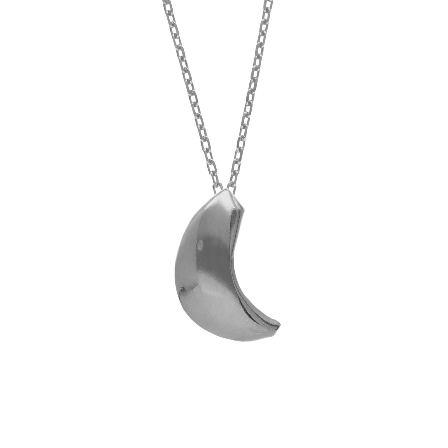 Sterling Silver Short necklace moon from Tokyo