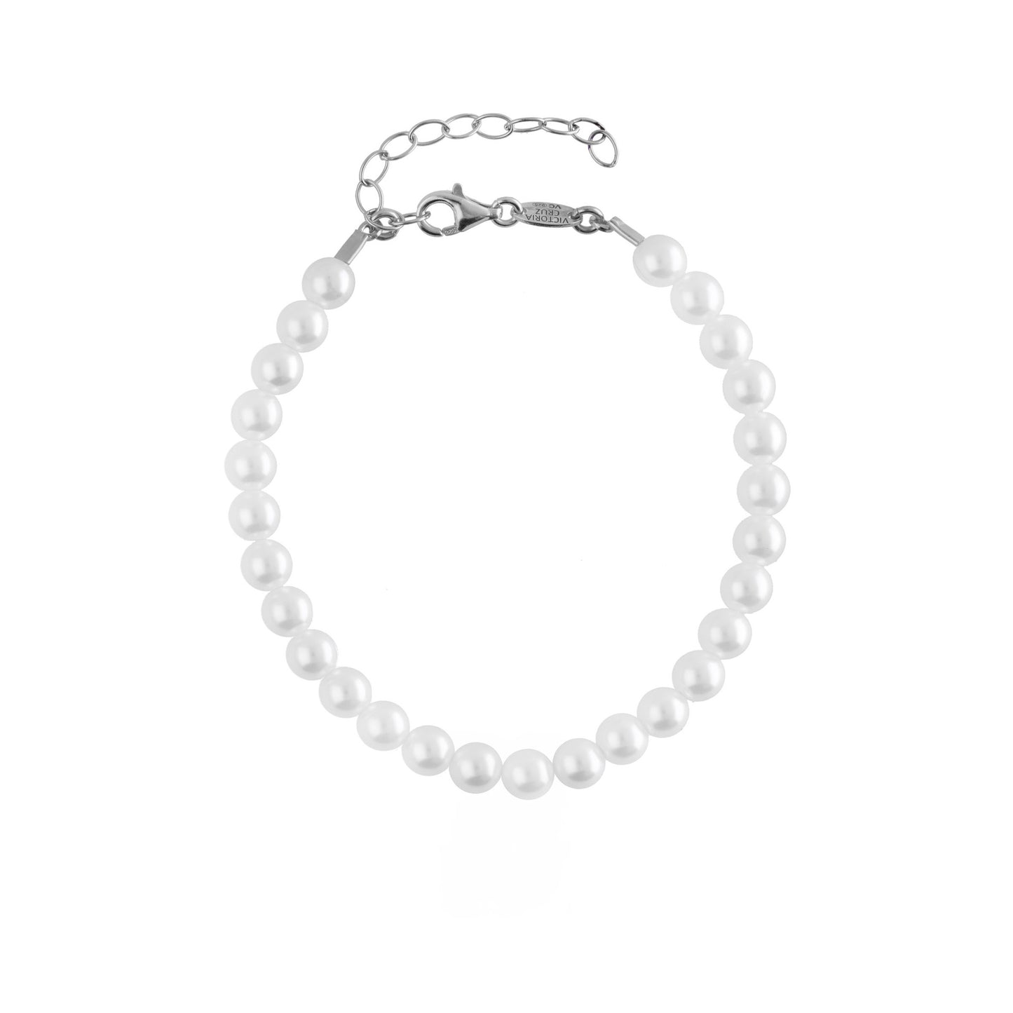 Bracelet with pearl in silver from Aurore