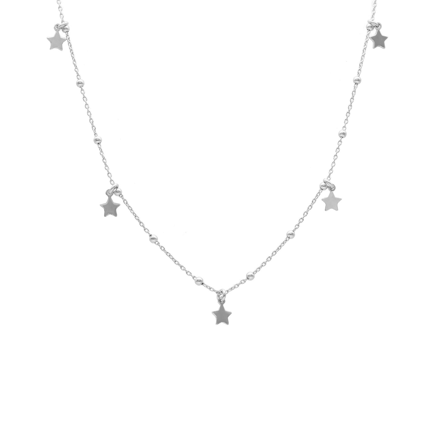 Sterling Silver Short necklace star from Vera