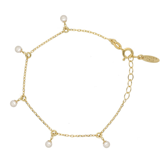 Sterling Silver Bracelet pearl from Paulette