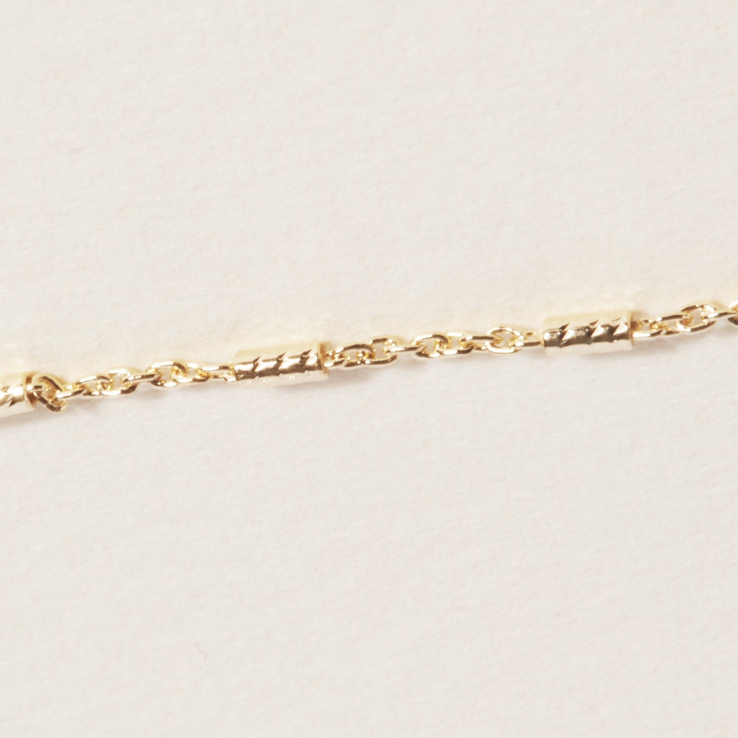 Gold plated Sterling Silver Tube Chain