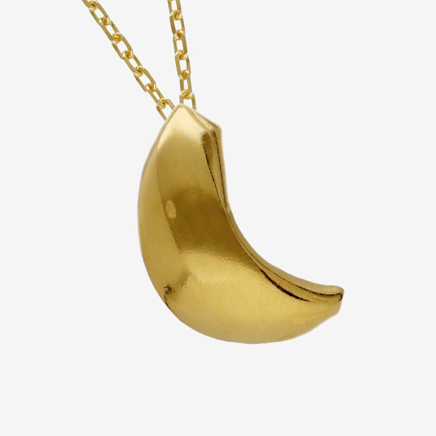 Sterling Silver Short necklace moon from Tokyo