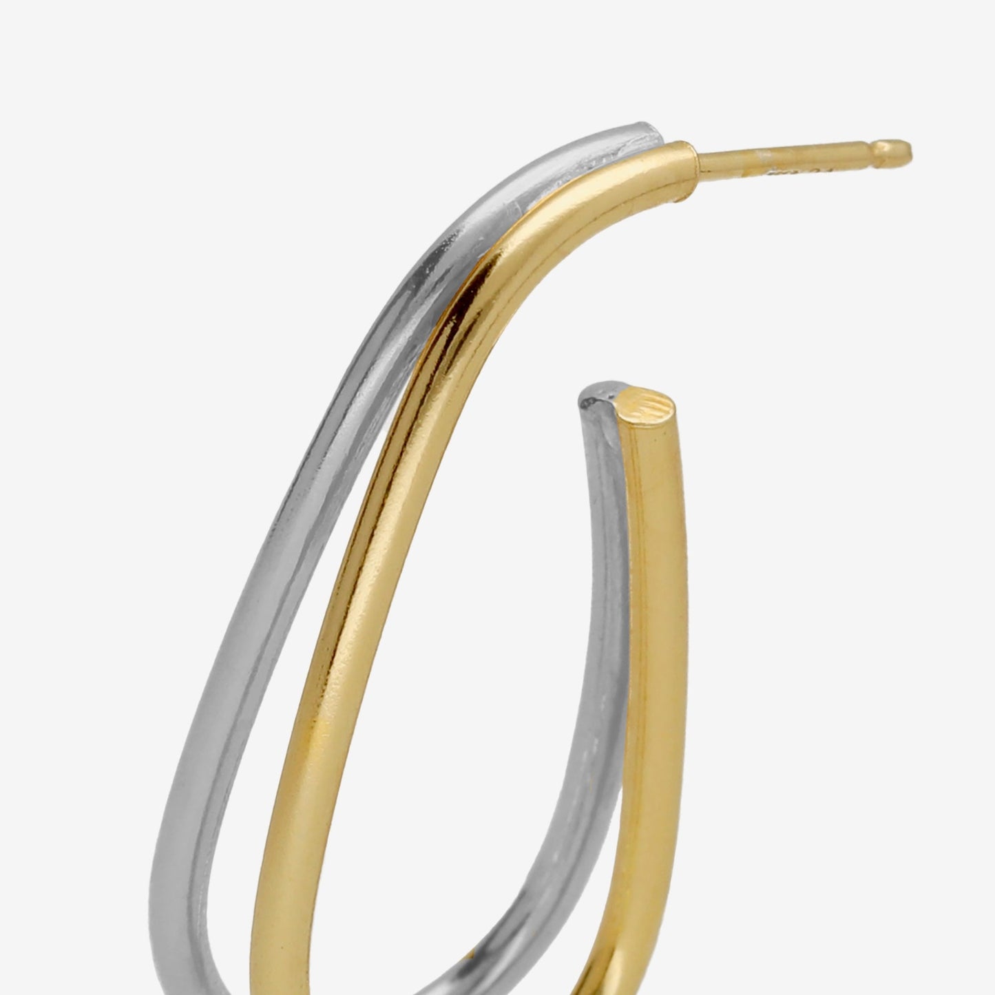 Sterling Silver Hoop earrings drop from Copenhagen