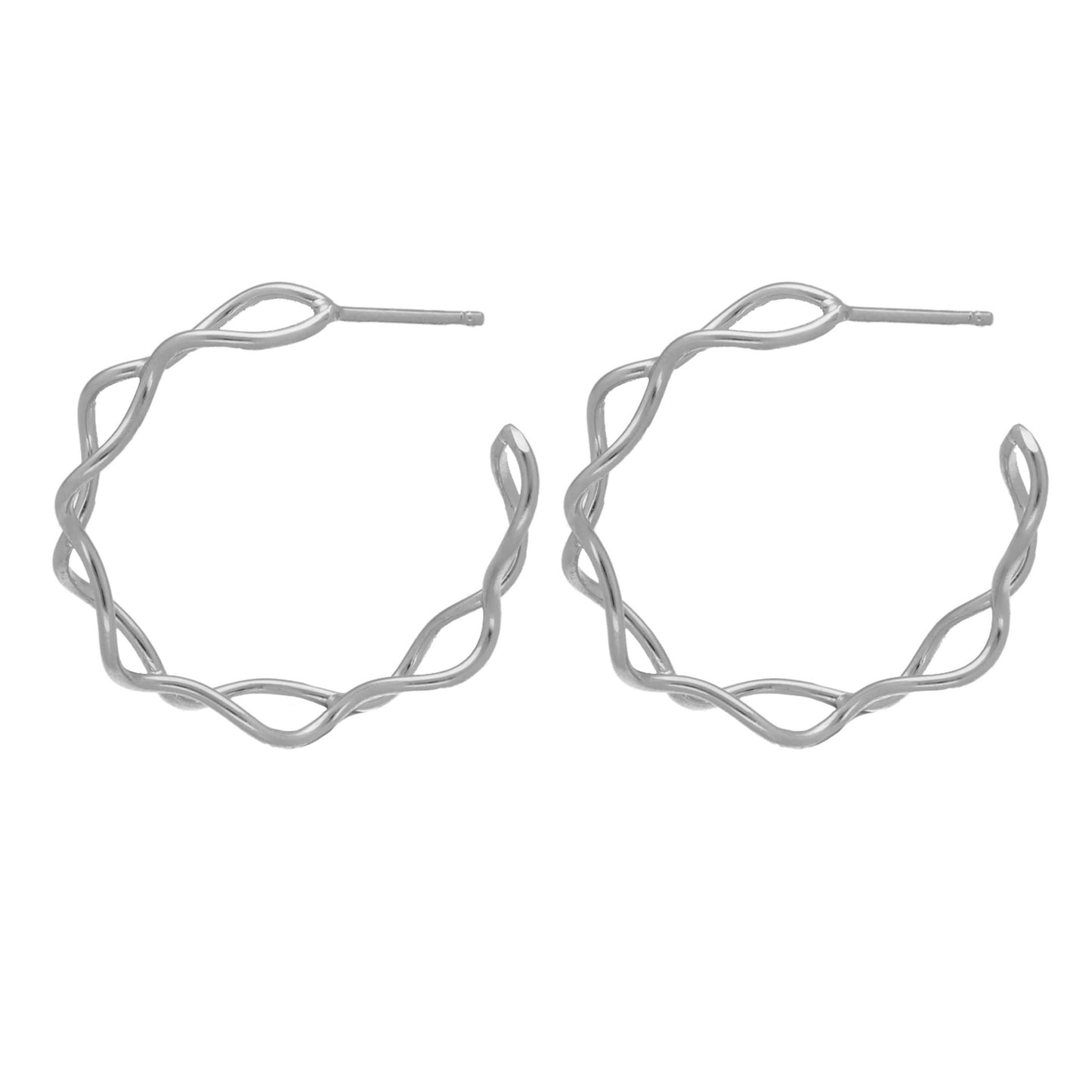 Sterling Silver Hoop earrings from Viena